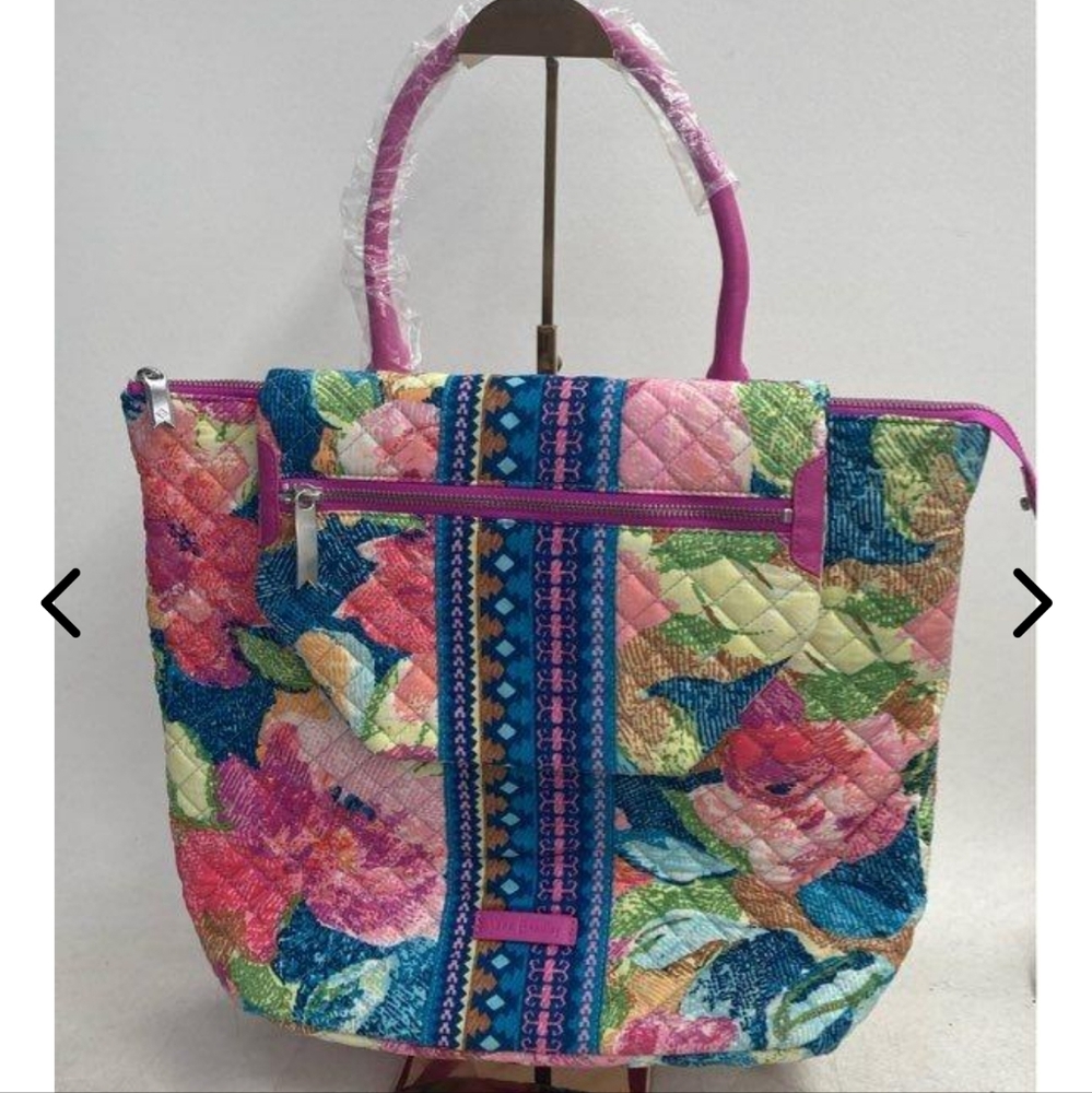 NWT Vera Bradley change it up backpack Superbloom - Picture 1 of 7